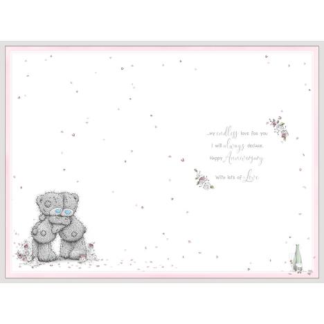 On Our Anniversary Verse Me to You Bear Card Extra Image 1